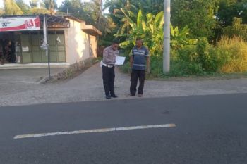 Seorang pejalan kaki luka berat akibat ditabrak motor di Sikka