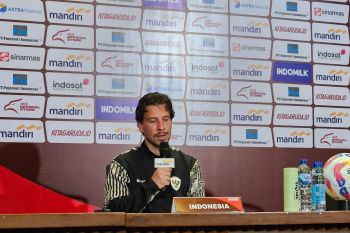 Thom Haye kehabisan kata-kata soal gol debutnya bersama timnas Indonesia  di SUGBK