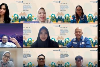 DSLNG gelar Webinar Iklim dan Carbon Capture Storage