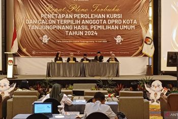 KPU Tanjungpinang tetapkan 30 anggota DPRD terpilih