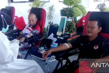 RSUD Depati Bahrin Bangka berhasil kumpulkan puluhan kantong darah