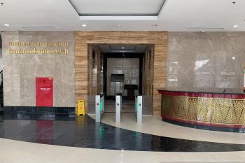 Ruang panel listik terbakar, layanan BRK Syariah dipastikan tak terganggu