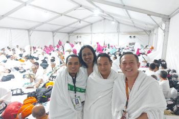 382 Calon Haji Bukittinggi laksanakan wukuf di Arafah