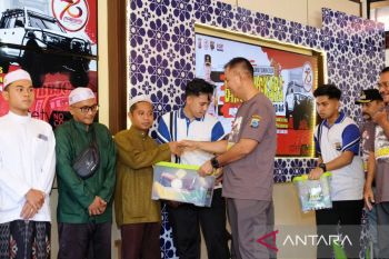 Polda Kalsel baksos pilkada damai lewat Bhayangkara Adventure Offroad
