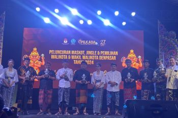 KPU Denpasar tetapkan Catur Muka jadi maskot pilwali