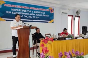 Pemkab Tolitoli perkuat mitigasi risiko bencana dengan melibatkan masyarakat