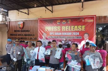Tangkap pelaku 3C, Polres Lotim raih predikat terbaik pertama se-Polda NTB