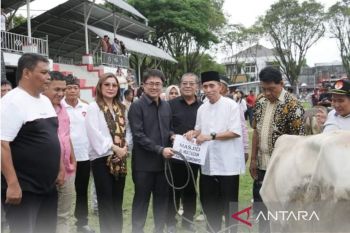 Wali kota: Hewan kurban bantu umat Muslim rayakan Idul Adha