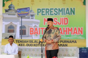 Bupati Pasaman Sabar AS Ajak Masyarakat Jaga Kesinambungan Program Pembangunan