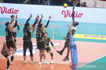 Tim Voli Jakarta Bhayangkara jadi tim keempat segel tiket babak final four