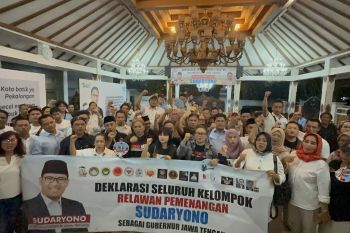 34 kelompok relawan minta Prabowo usung Sudaryono di Pilgub Jateng