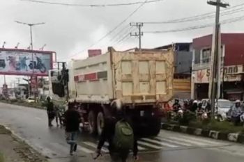 Polisi tangkap sopir truk yang lindas wanita hingga tewas di Kendari