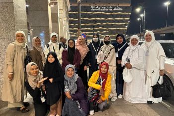 Rombongan haji Indonesia tamu Raja Salman tiba di Indonesia