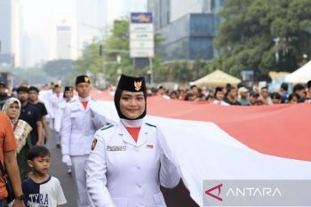 Sebanyak 76 dari 153.000 pelajar lolos seleksi Paskibraka untuk bertugas di IKN