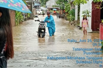 Tujuh kecamatan di Minahasa Tenggara terdampak banjir