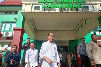 Jokowi cermati kebutuhan kamar di RSUD Mas Amsyar Kalteng