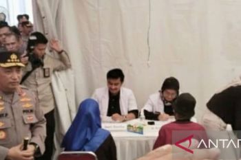 Kapolri pimpin puncak kegiatan bakti sosial kesehatan HUT Ke-78 Bhayangkara