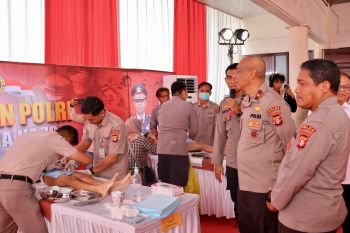 Polda Kalteng laksanakan bakti kesehatan secara gratis untuk masyarakat