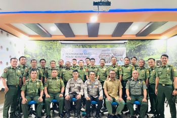 Balai Tanagupa Kalbar tingkatkan kapasitas polisi kehutanan
