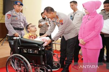 Polda Kalsel gelar bakti kesehatan peduli disabilitas