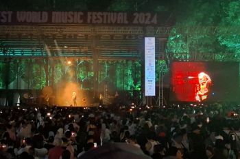 "Imagine" John Lennon tutup penampilan Kitaro di RWMF 2024