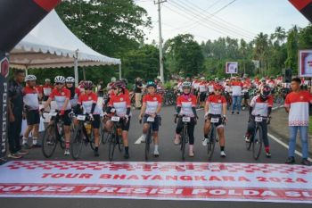 Kapolda : Gowes Presisi Polda Sulut  pererat Polri dan masyarakat