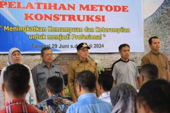 PT Medco gelar pelatihan metode konstruksi di Bonjol agar jadi tenaga Profesional