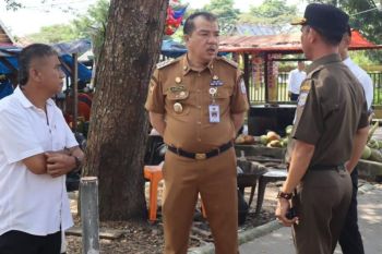 Merangin tertibkan pedagang di kawasan ruang terbuka hijau