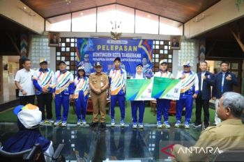 Kontingen Peparpeda Kota Tangerang dilindungi BPJamsostek