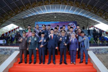 Bupati Pangkep hadiri upacara HUT ke-78 Bhayangkara