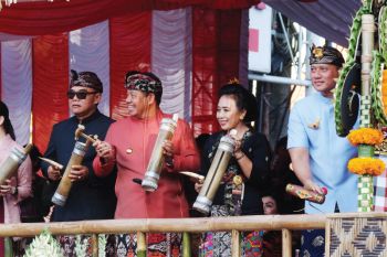 AHY BUKA PESTA KESENIAN BALI TAHUN 2024