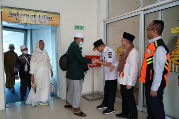 Sambut  jemaah haji Kampar, ini pesan Bupati