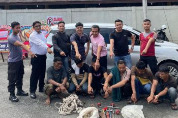 Polres Agam tangkap enam pelaku pencurian sarang walet asal Aceh