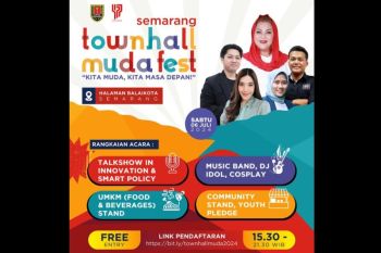 Pemkot Semarang gelar  "Semarang Townhall Muda Fest"