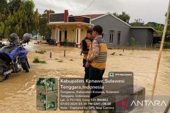 17 desa di Konawe terendam akibat luapan Sungai Aworeka