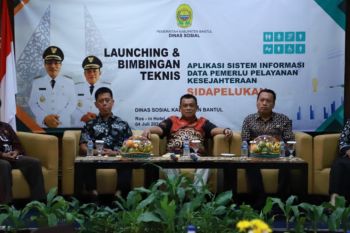 Bantul menyiapkan aplikasi data sebagai dasar penanggulangan kemiskinan
