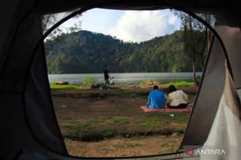 The beauty of Law Kawar Lake in N Sumatra