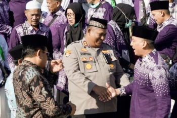 Jemaah haji kloter 10 kembali ke Padang Panjang