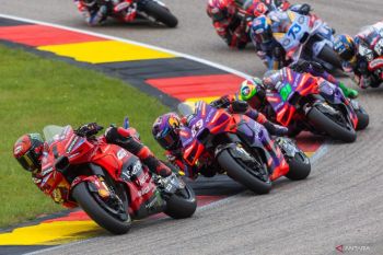 MotoGP 2024 - Bagnaia menangi Grand Prix Jerman untuk rebut puncak klasemen