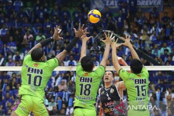 Proliga 2024 - Juara bertahan LavAni tak terbendung saat lumat STIN BIN 3-1