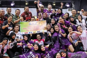Proliga 2024 - Jakarta BIN juara putaran pertama final four usai bekuk Popsivo 3-0