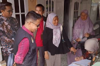 Hindari konflik, KPU coklit data pemilih di perbatasan Kampar dan Pekanbaru