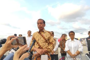 Presiden Jokowi tanggapi restu Kaesang Pangarep maju Pilkada 2024
