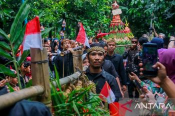 Tradisi Sidekah Bumi di Mulyaharja Bogor menjadi daya tarik wisatawan