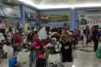 14 kloter haji Debarkasi Batam sudah kembali dari Tanah Suci