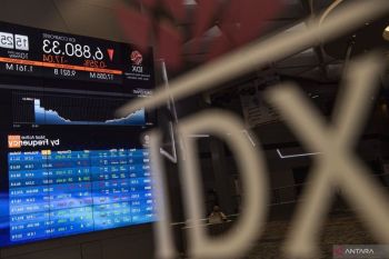 IHSG Bursa Efek Indonesia Selasa dibuka menguat 4,49 poin