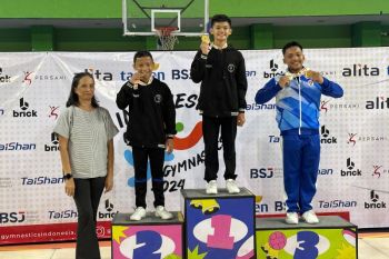 Pesenam Nanda Anugrah pertahankan gelar juara aerobik