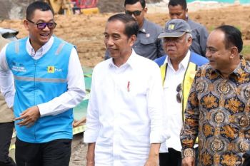 Presiden Jokowi tandai pembangunan PLN Hub di IKN