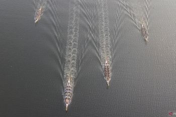 Tim perahu naga Indonesia raih emas pertama World Games 2025