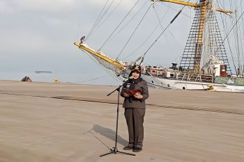 Susur jalur rempah, KRI Dewaruci lepas jangkar dari pelabuhan Panjang Lampung